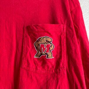 University of Maryland Collegiate Long Sleeve Pocket Tee